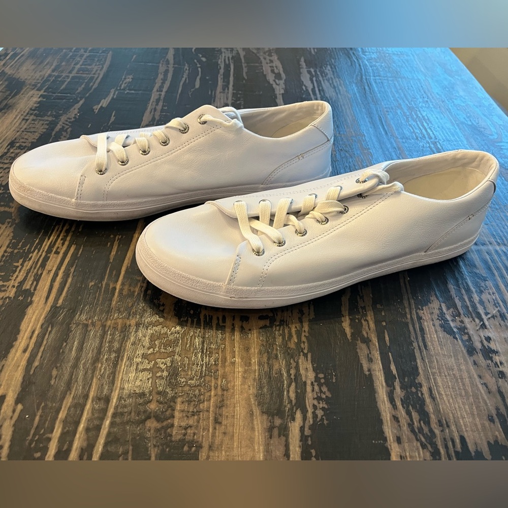 Sperry White Leather Sneakers - Picture 6 of 8